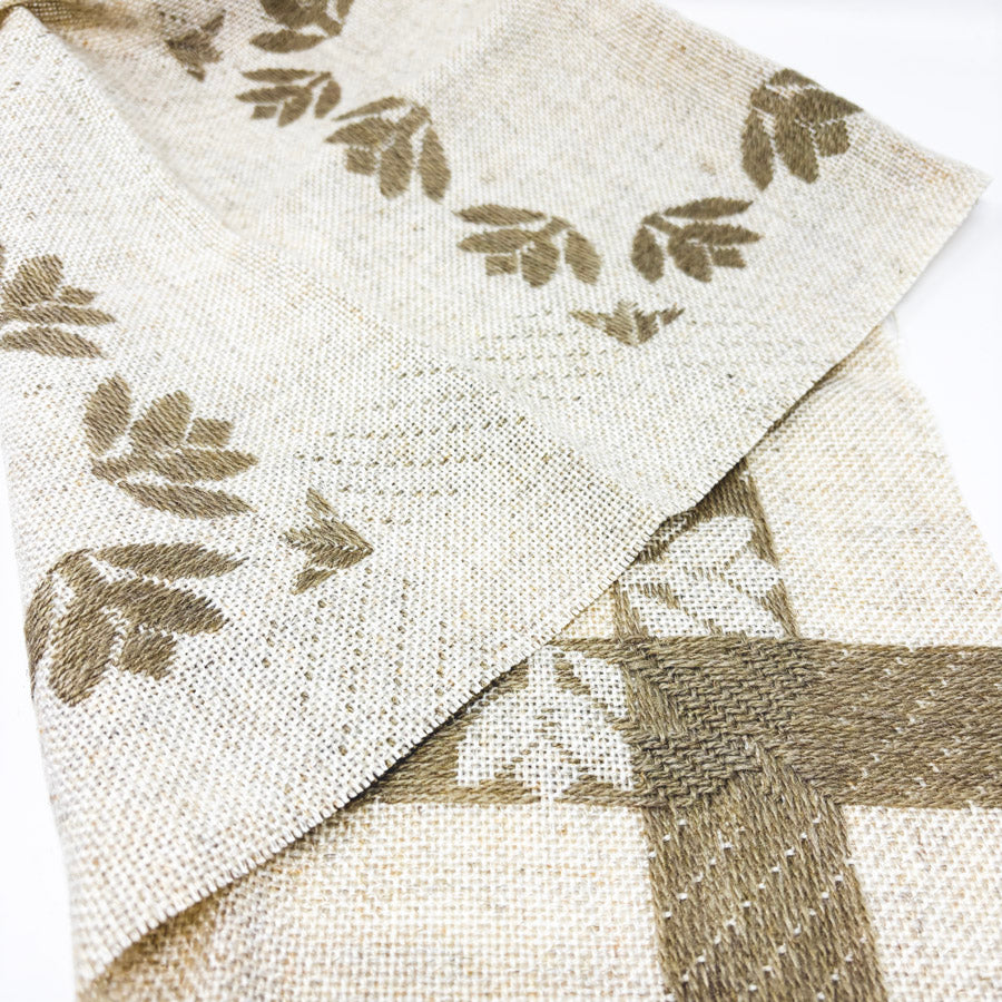 Dutch Garden Wool/Wool Blend Fabric Square – 1 or 2