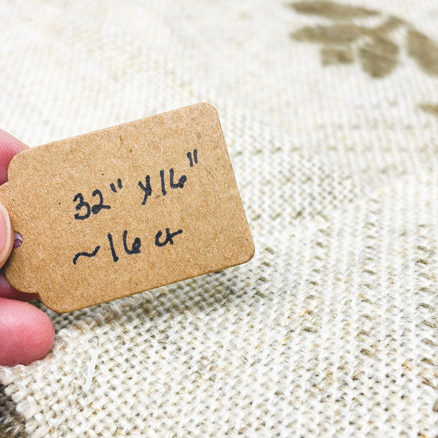 Dutch Garden Wool/Wool Blend Fabric Square – 1 or 2