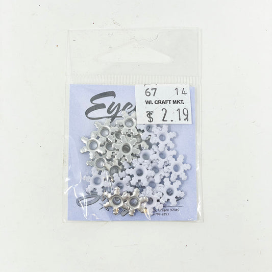 1/8" Snowflake Eyelets