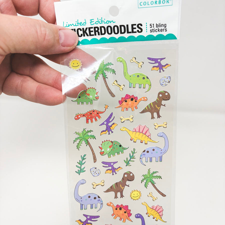 Colorbok Dinos and Stars Sticker Bundle