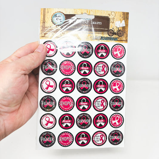 Bottle Cap Images Stickers & Finished Caps