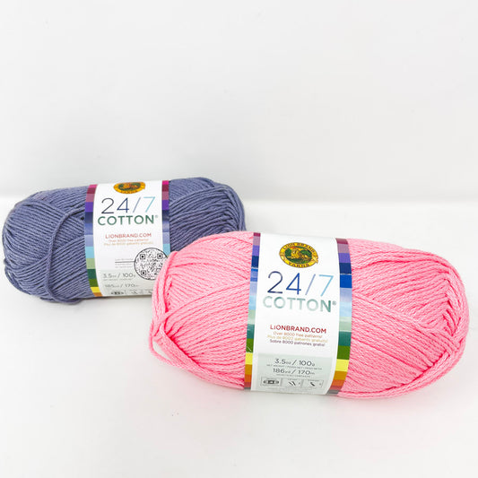 Lion Brand Yarn 24/7 Cotton