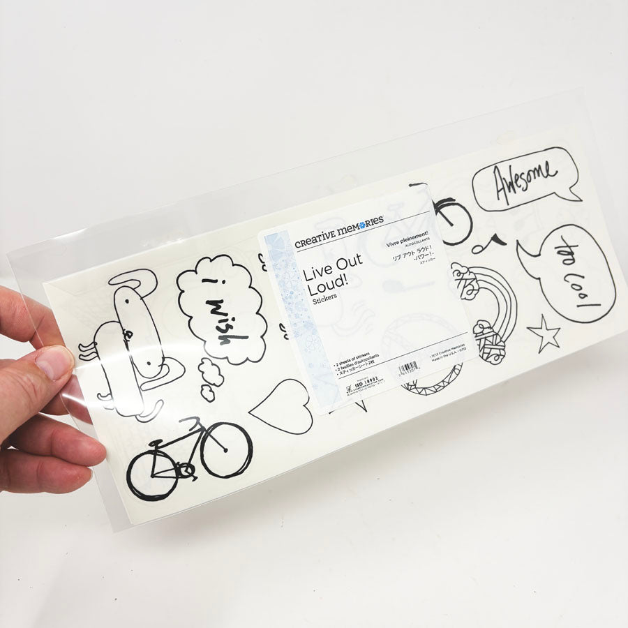 Creative Memories Live Out Loud Stickers