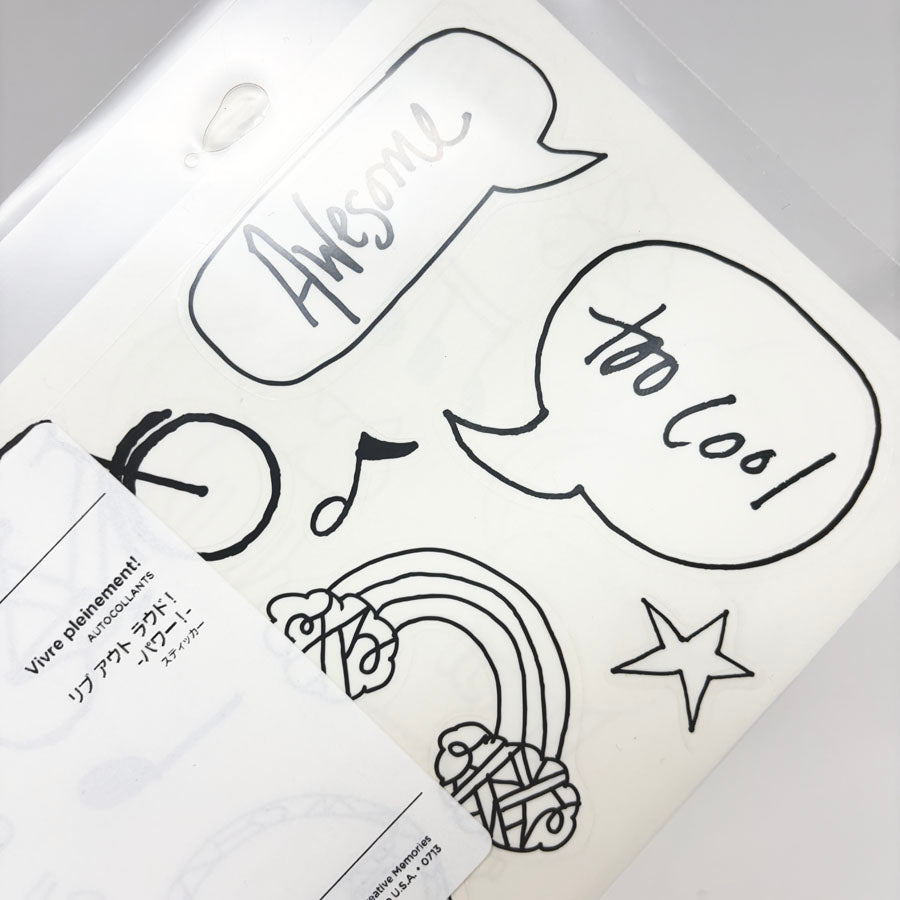 Creative Memories Live Out Loud Stickers