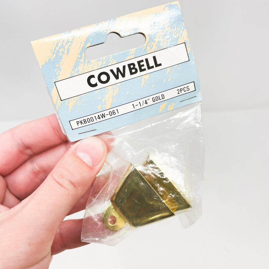 Small Pack of Decorative Cowbells