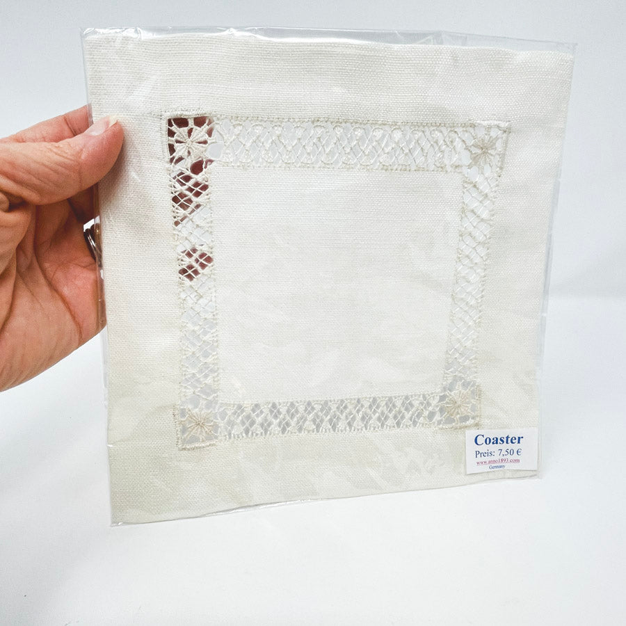 White Lace Coasters from Germany (1)