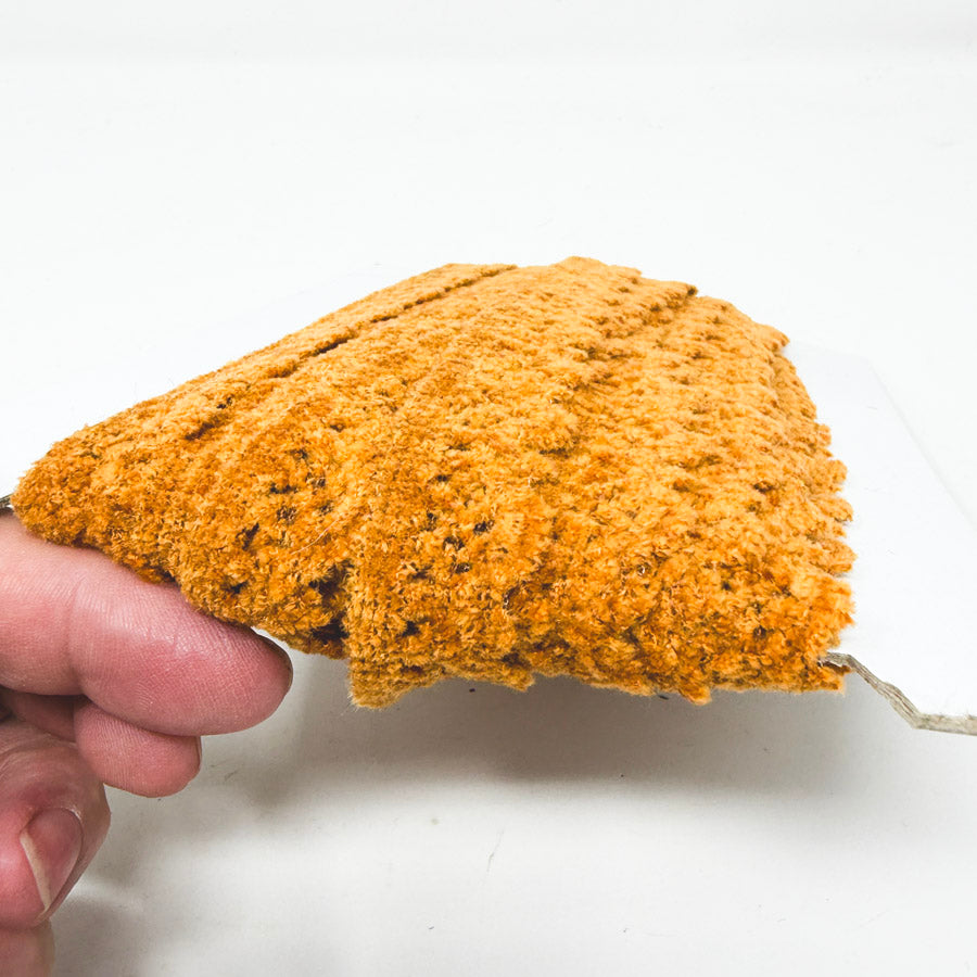 Pumpkin Scalloped Chenille Decorative Trim