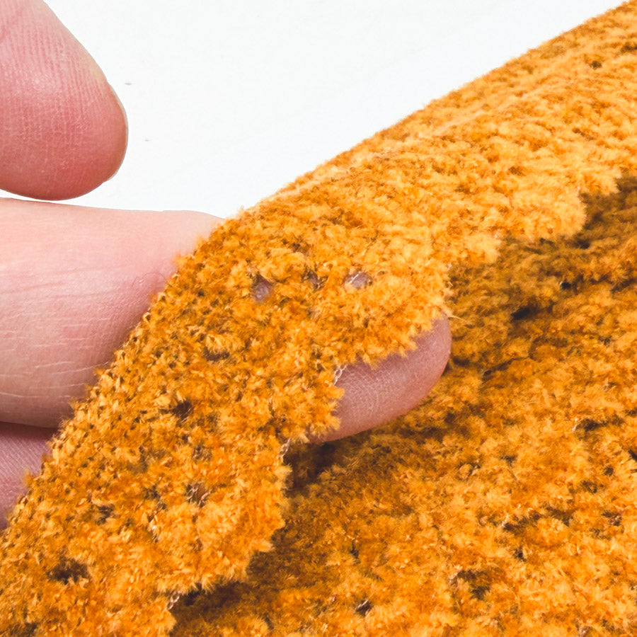 Pumpkin Scalloped Chenille Decorative Trim