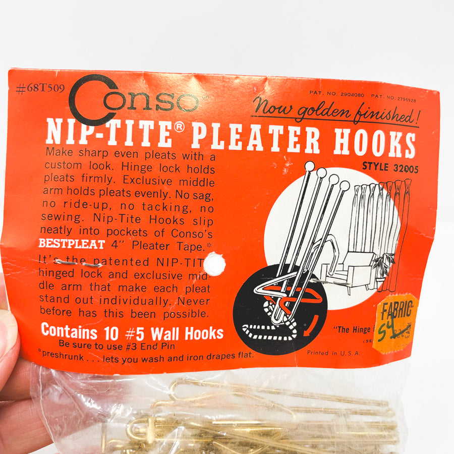 Conso Nip-Tite Pleater Hooks