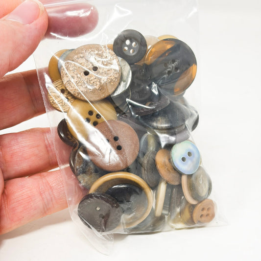 Brown Button Bundle