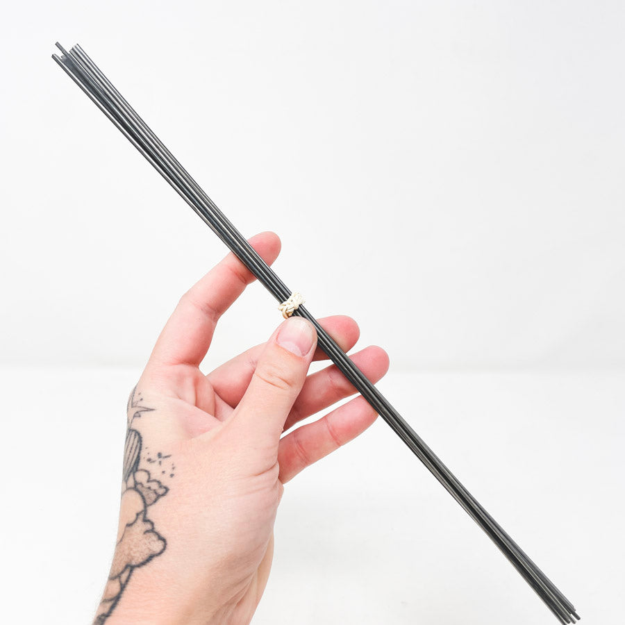 Bundle of Metal Tubing