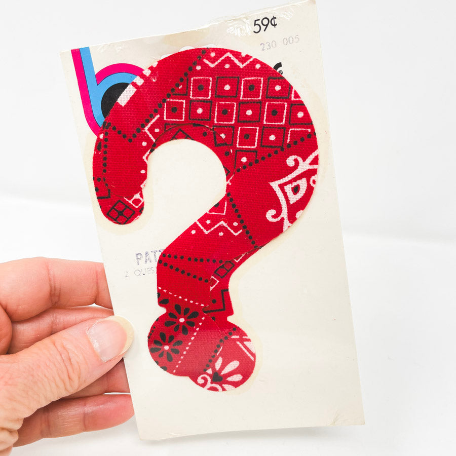 Bondex Iron On Patches - Bandana Pattern
