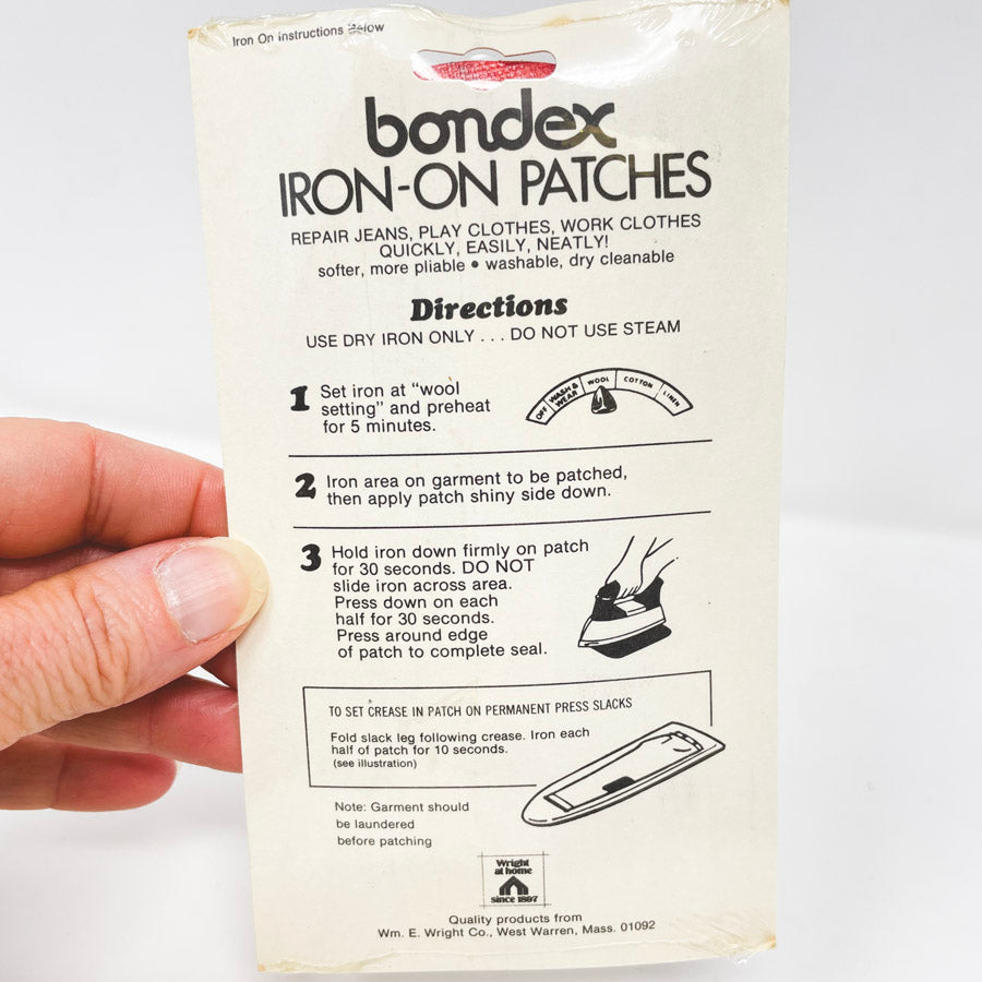 Bondex Iron On Patches - Bandana Pattern