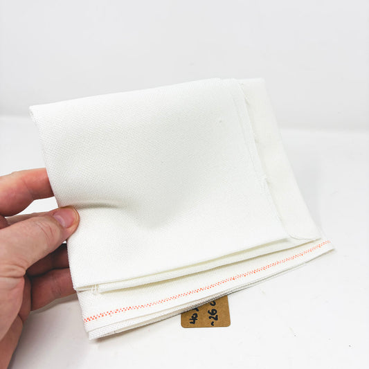Quality White Aida – appx. 26 Count – 40" x 24"