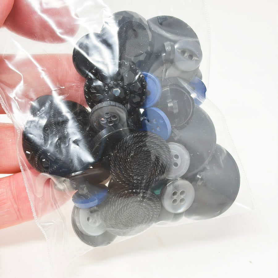 Black & Blue Button Bundle