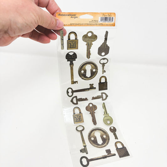 Sticko Nostalgiques Key and Lock Stickers