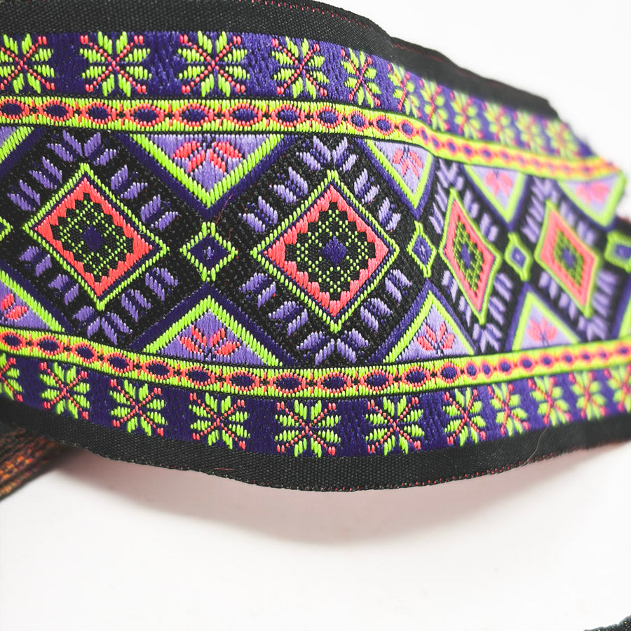 2 Yd Length – Diamond Pattern – 2" Woven Jacquard Trim