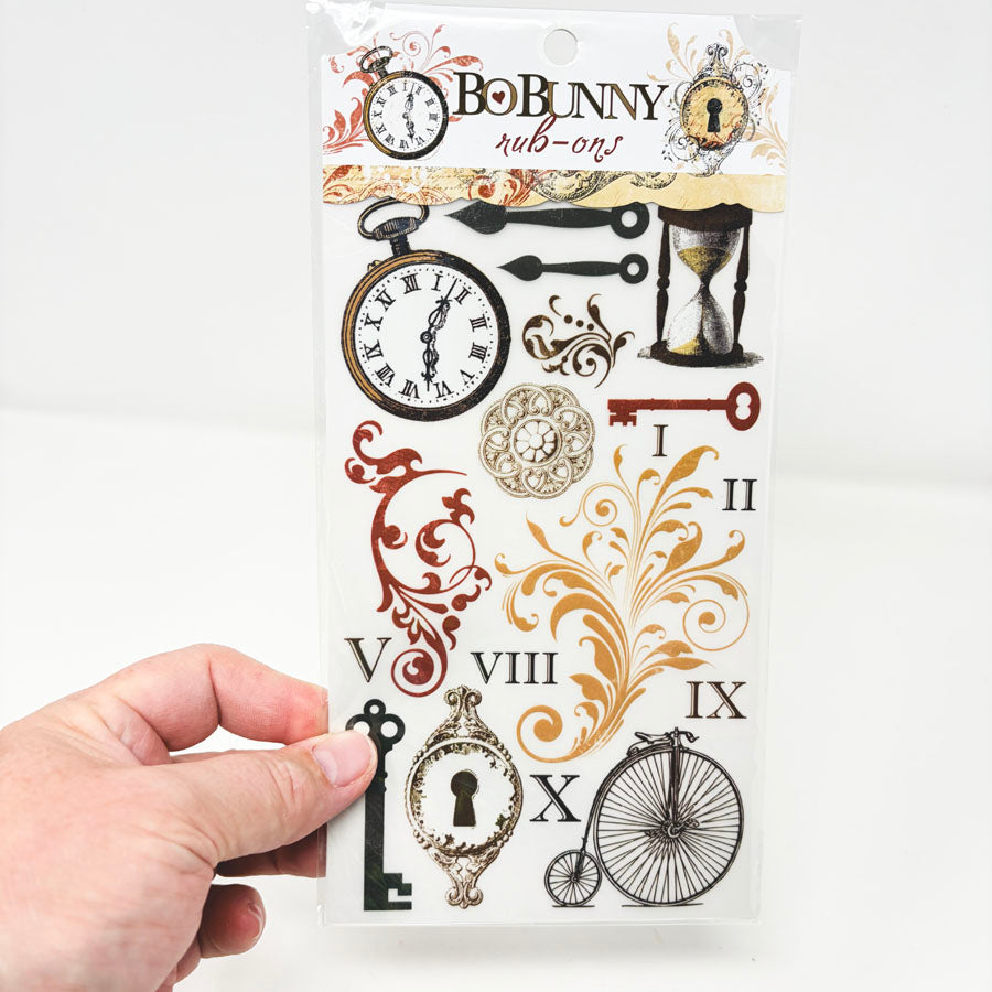 BoBunny Vintage Inspired Rub Ons