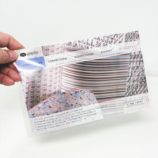 Creative Memories Confections Sticker Sheet and Photo Mats