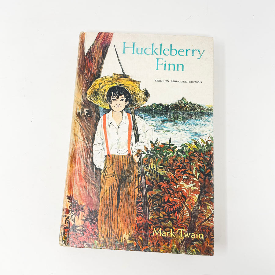 Vintage Illustrated Copy of "Huckleberry Finn"