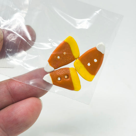 Candy Corn Buttons