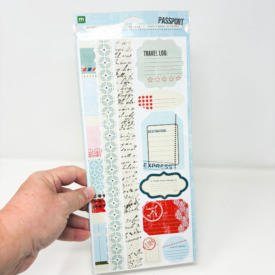 Making Memories Passport Stickers