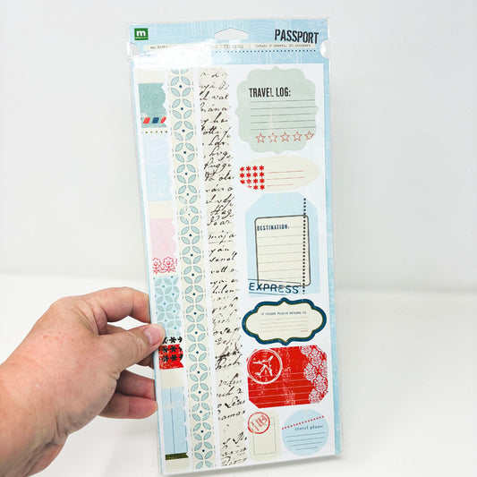 Making Memories Passport Stickers