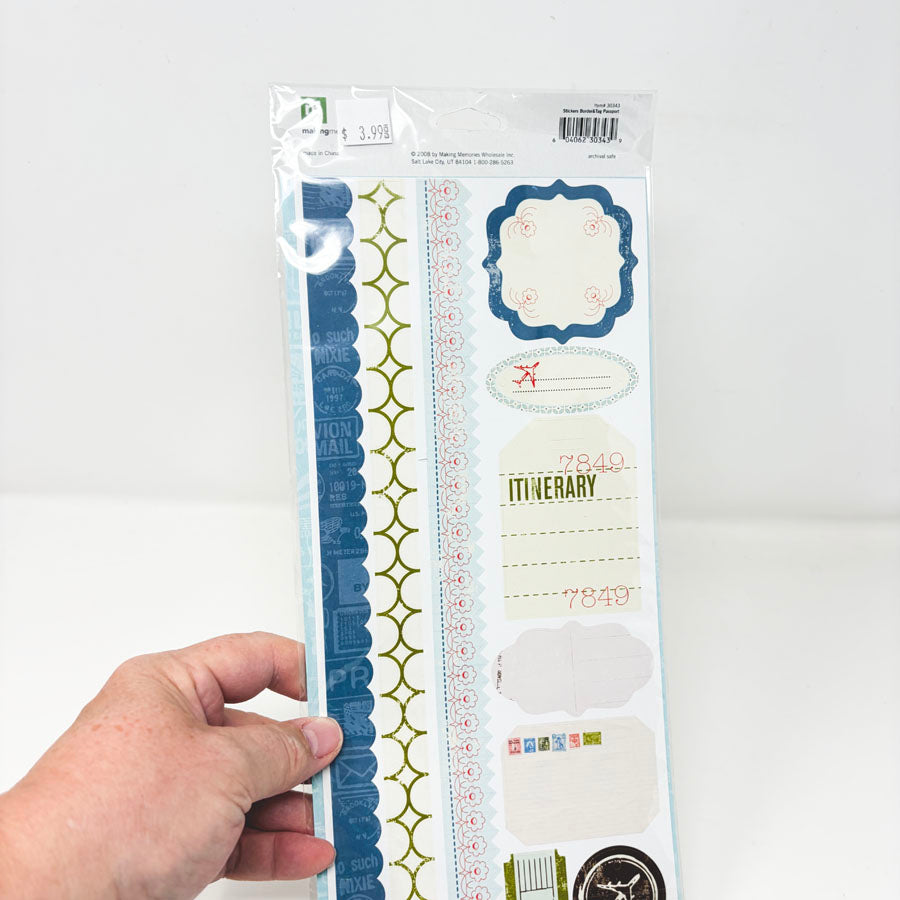 Making Memories Passport Stickers