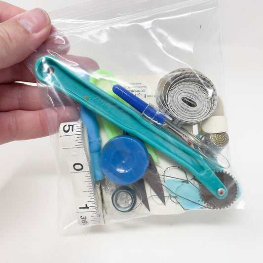 Metal Thimble & More Sewing Tool Bundle