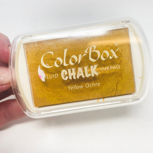 Color Box Chalk Ink Pad - Yellow Ochre