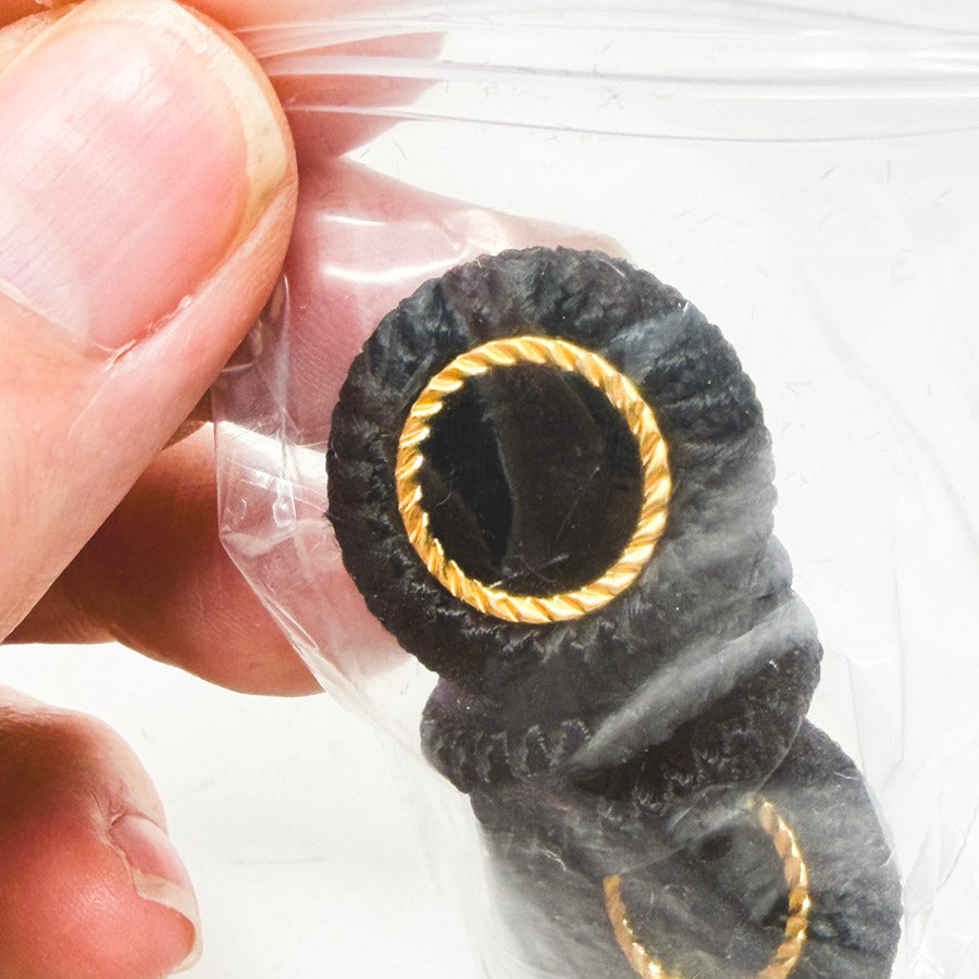 Black Velvet Button Bundle