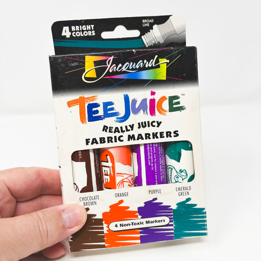 Jaquard Tee Juice Fabric Marker Sets – Classic or Bright