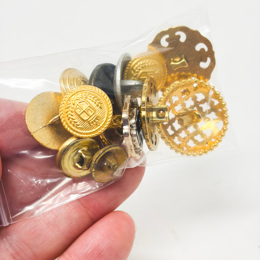 Royals Gold Button Bundle