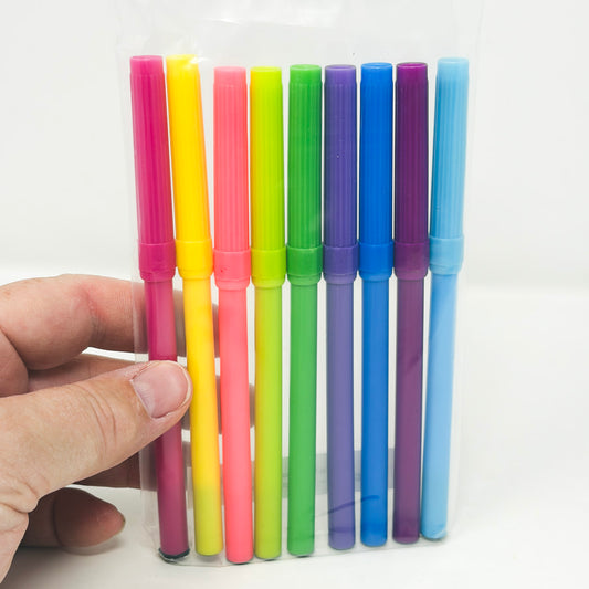 Felt Tip Marker Set - 9 pc