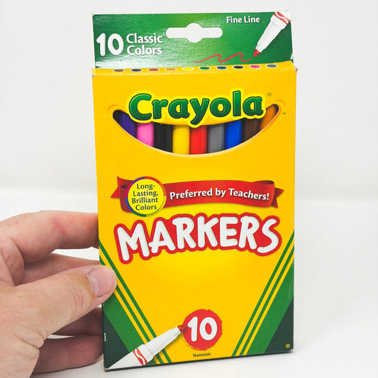 Crayola Classic Fine Line Marker Set