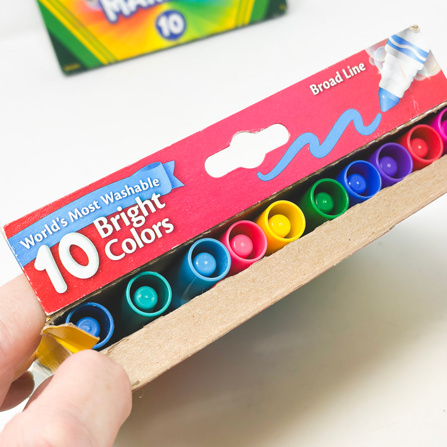 Crayola Washable Broad Line Marker Set
