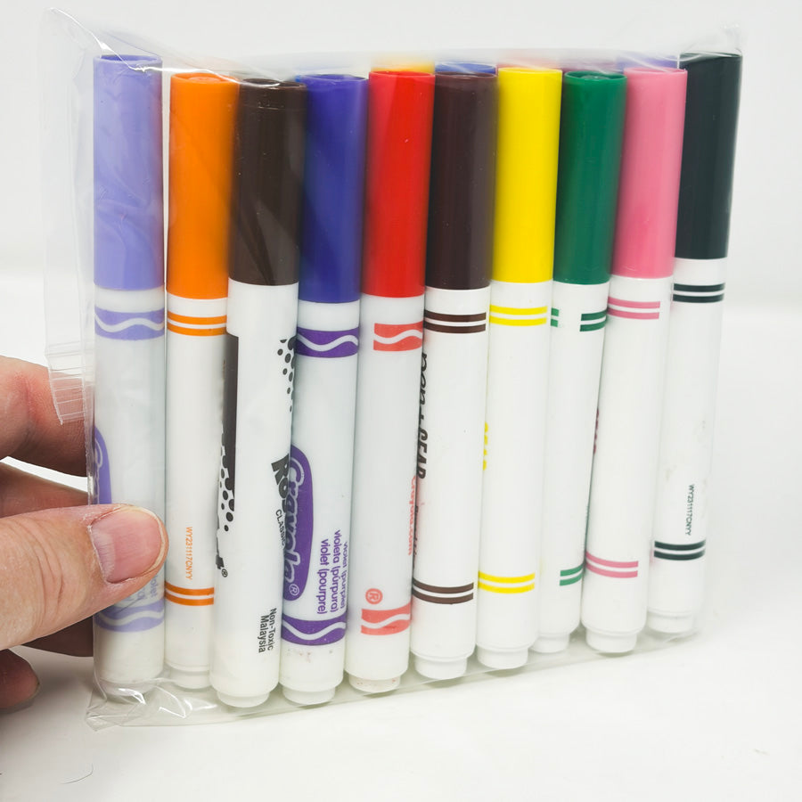 17 Asst. Broad Line Kids Markers