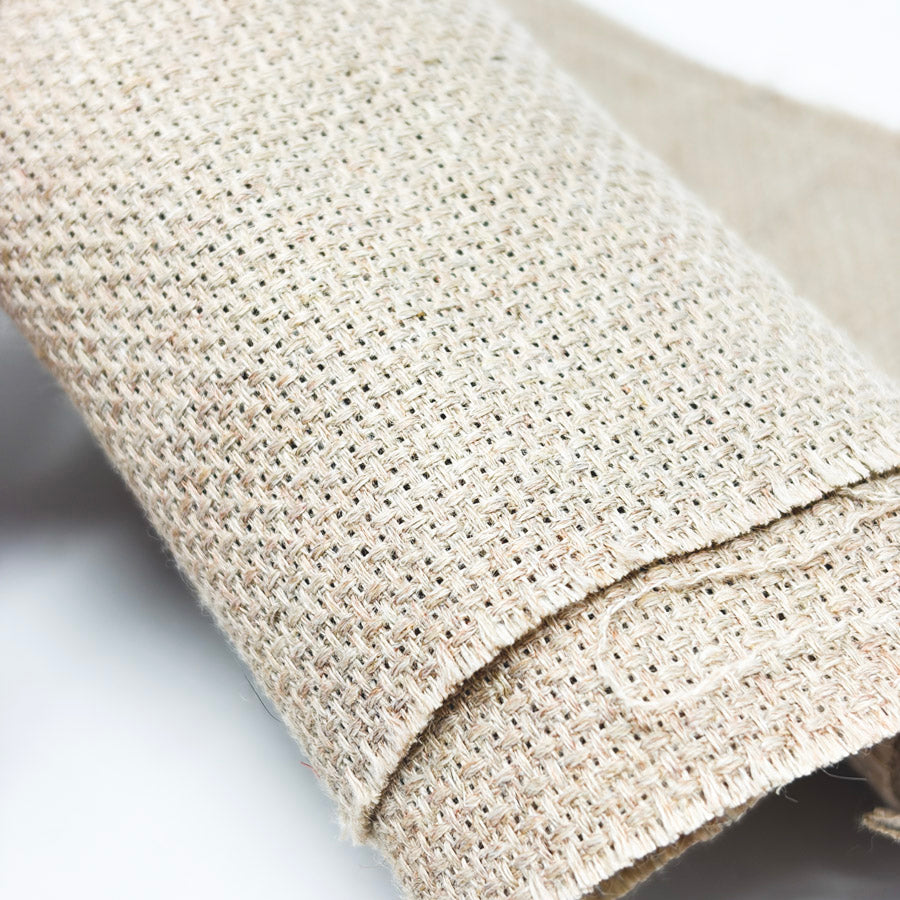 Soft Kraft Brown Aida – appx 16 Count – 29" x 16"
