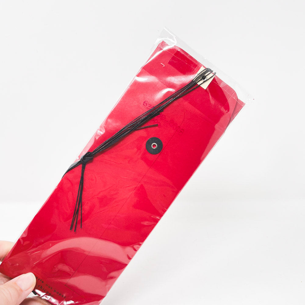 Waste Not Paper Red #10 Envelopes with String