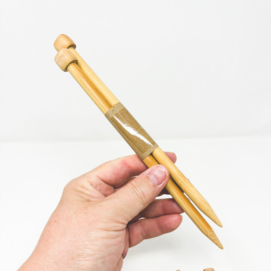 Clover Takumi Single Point Bamboo Knitting Needles