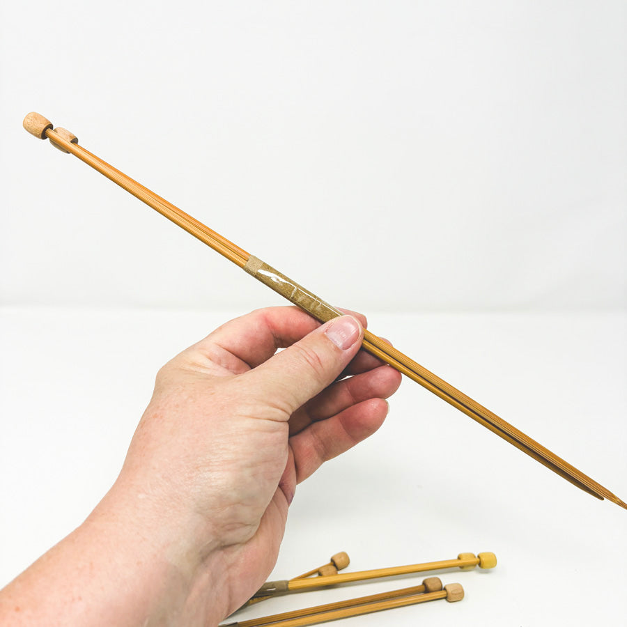 Clover Takumi Single Point Bamboo Knitting Needles