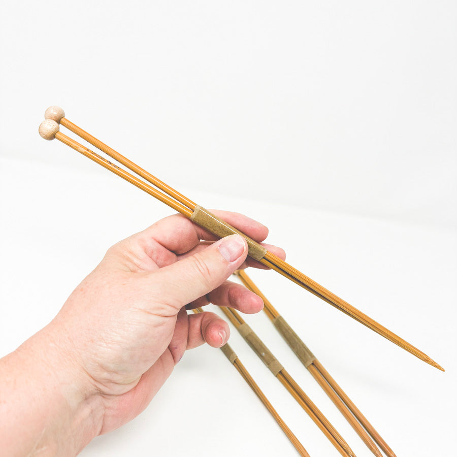 Crystal Palace Single Point Bamboo Knitting Needles