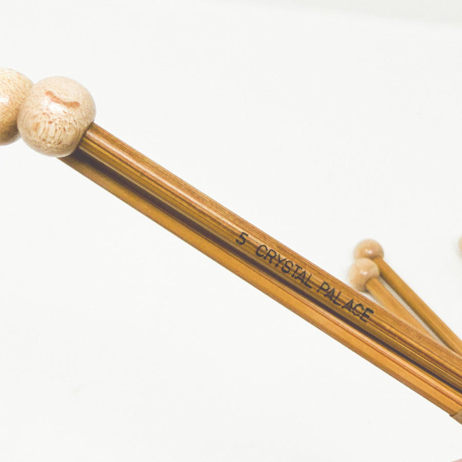 Crystal Palace Single Point Bamboo Knitting Needles