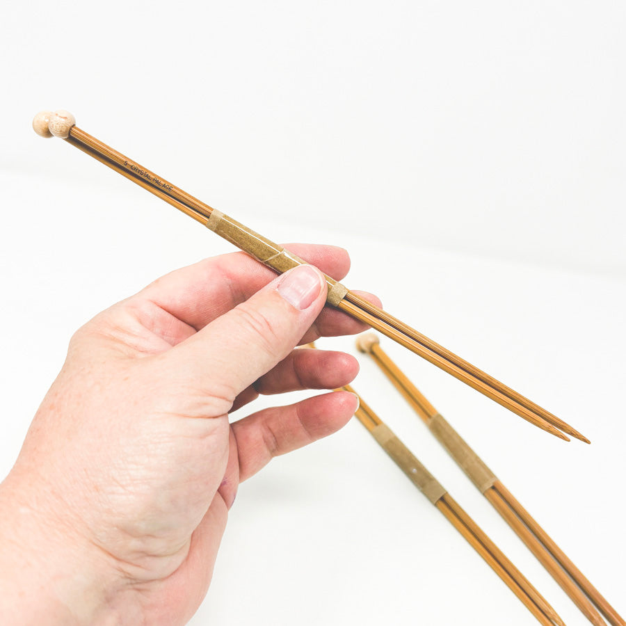 Crystal Palace Single Point Bamboo Knitting Needles