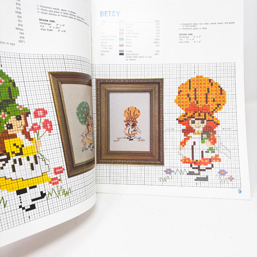 Vintage Zim's Count Your Stitches Cross-Stitch Pattern Booklets