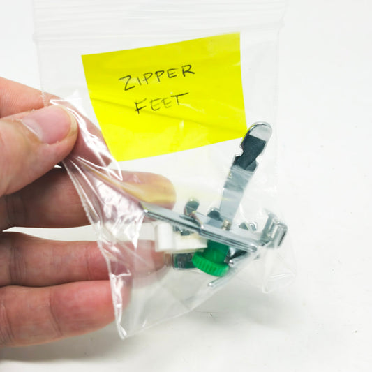 Bundle of Sewing Machine Feet – Zipper