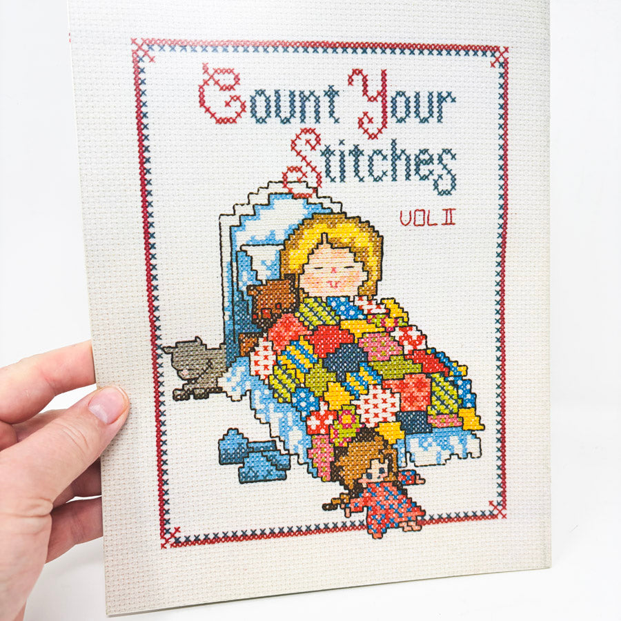 Vintage Zim's Count Your Stitches Cross-Stitch Pattern Booklets