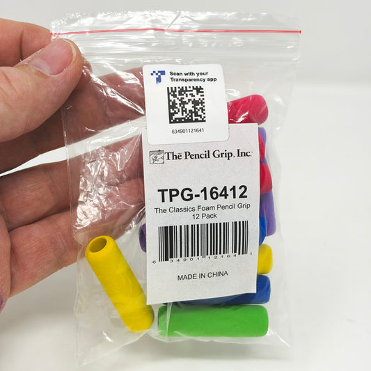 10 Foam Pencil Grips by The Pencil Grip