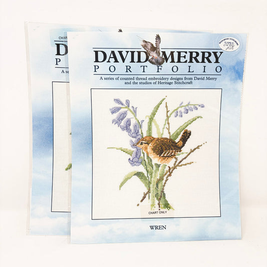 Heritage Stitchcraft Wren and Robin Patterns by David Merry