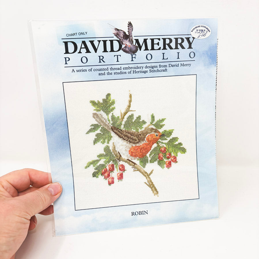 Heritage Stitchcraft Wren and Robin Patterns by David Merry